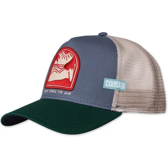 Šiltovka zaoblená viacfarebná snapback Here Comes The Sun HFT Coastal
