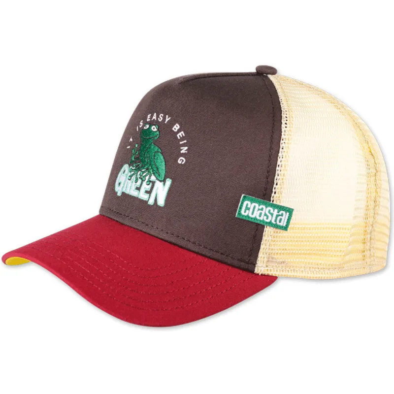 siltovka-zaoblena-viacfarebna-snapback-it-is-easy-being-green-hft-coastal
