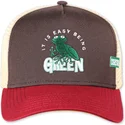 gorra-trucker-marron-y-roja-it-is-easy-being-green-hft-de-coastal