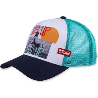 Cap zaoblená blue snapback Coastal