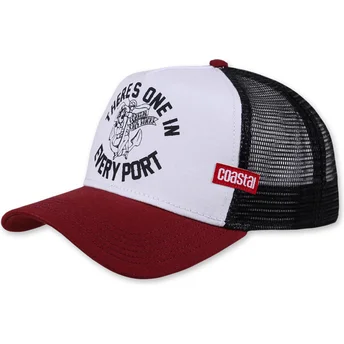 Šiltovky zaoblená kamionista viacfarebná snapback , Theres One In Every Port HFT Coastal
