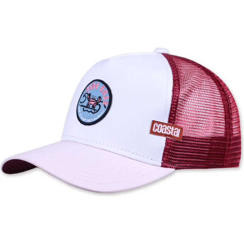 siltovka-zaoblena-viacfarebna-snapback-pink-crab-hft-coastal