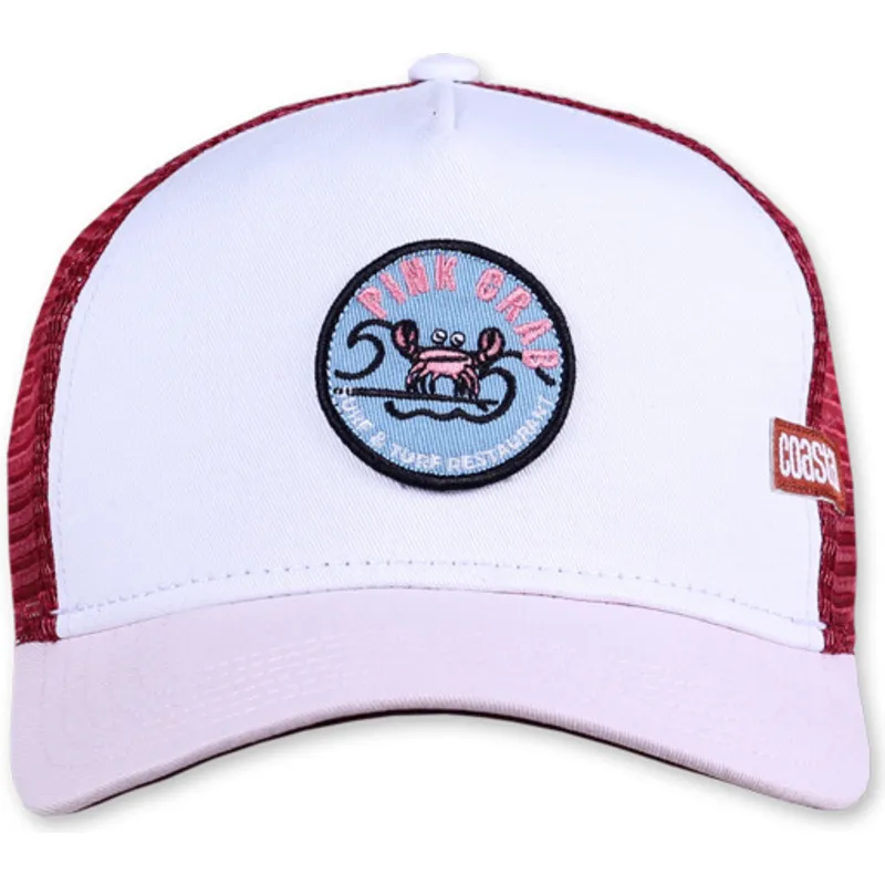 siltovka-zaoblena-viacfarebna-snapback-pink-crab-hft-coastal
