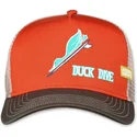 siltovka-zaoblena-oranzova-snapback-duck-dive-hft-coastal