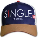 siltovka-rovna-viacfarebna-snapback-single-fin-cartel-hft-coastal