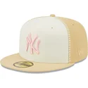 siltovka-rovna-bezova-upravena-rosa-59fifty-seam-stitch-new-york-yankees-mlb-new-era