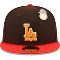 cap-rovna-brown-ajustada-59fifty-the-elements-fire-pin-los-angeles-dodgers-mlb-new-era