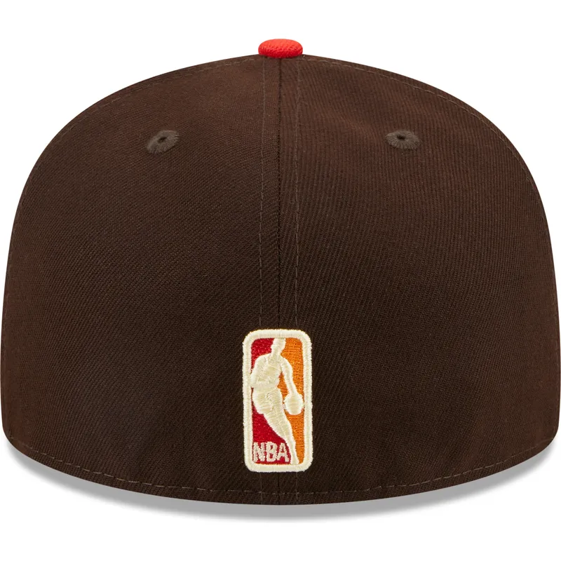 cap-rovna-brown-ajustada-59fifty-the-elements-fire-pin-miami-heat-nba-new-era