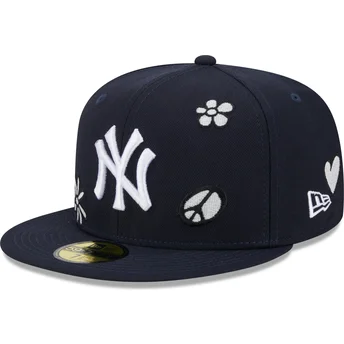 siltovka-rovna-tmavomodra-upravena-59fifty-sunlight-pop-new-york-yankees-mlb-new-era