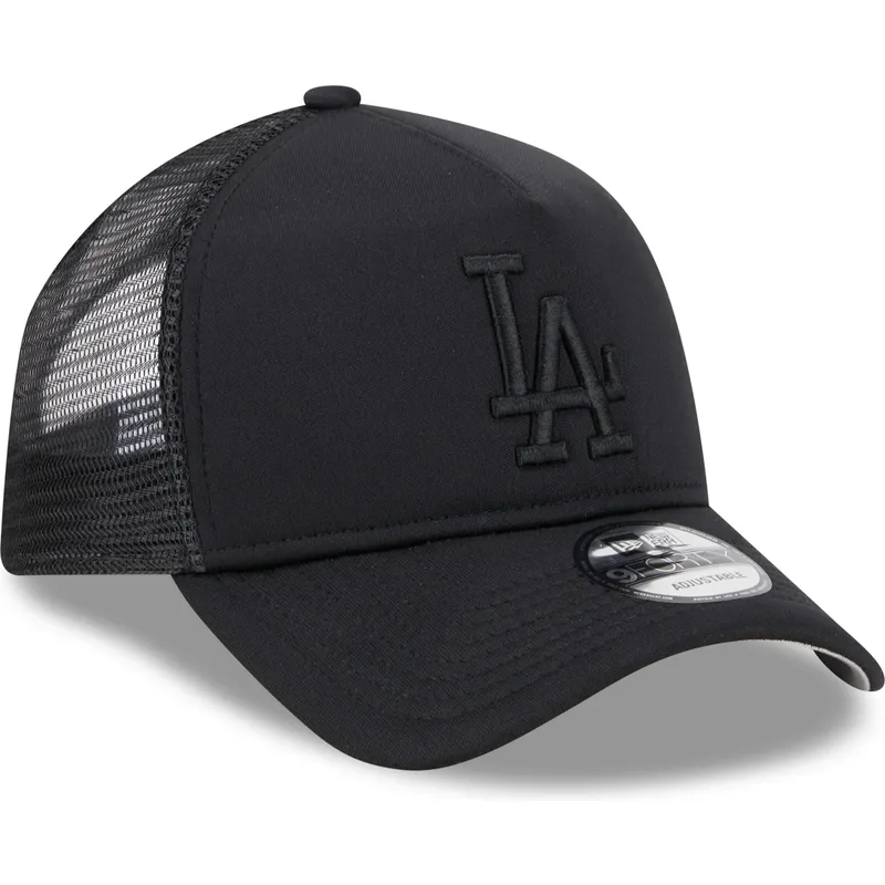 siltovka-zaoblena-cierna-snapback-9forty-a-frame-all-day-los-angeles-dodgers-mlb-new-era