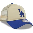 siltovka-zaoblena-bezova-snapback-9forty-a-frame-all-day-los-angeles-dodgers-mlb-new-era