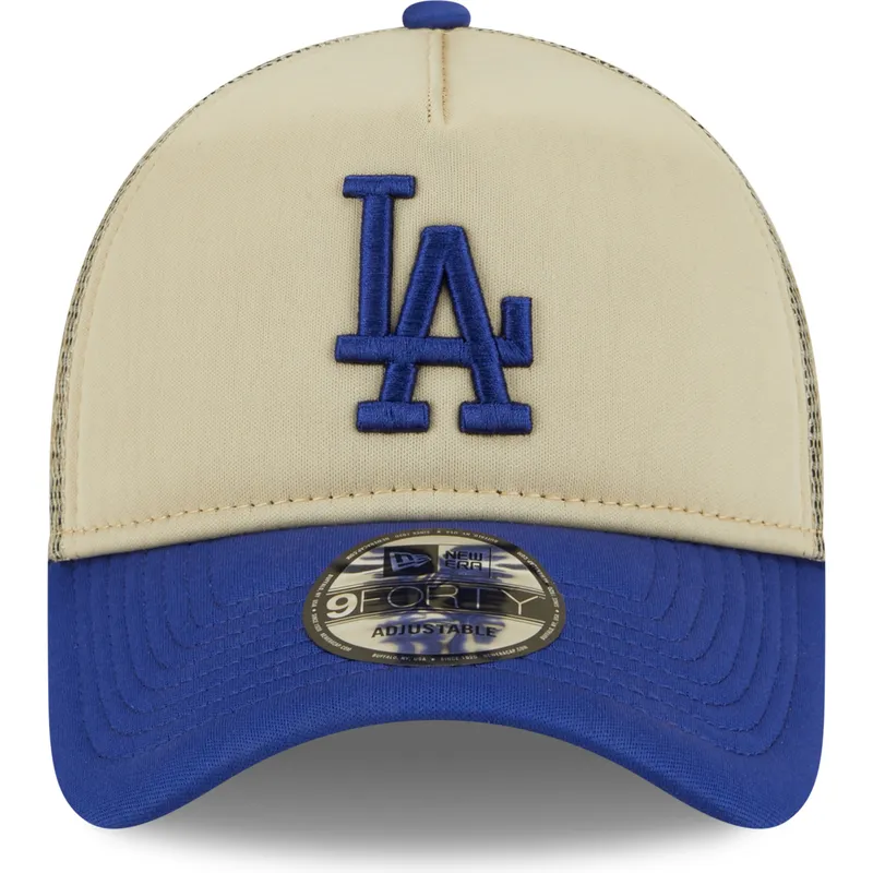 siltovka-zaoblena-bezova-snapback-9forty-a-frame-all-day-los-angeles-dodgers-mlb-new-era