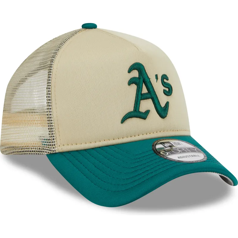 siltovka-zaoblena-bezova-snapback-9forty-a-frame-all-day-oakland-athletics-mlb-new-era