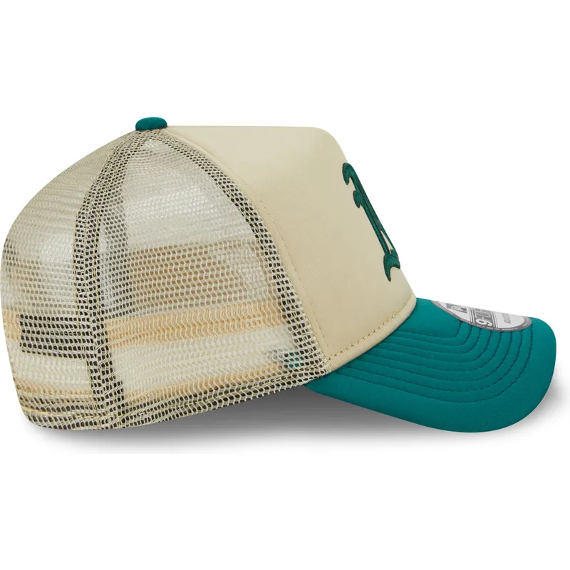 siltovka-zaoblena-bezova-snapback-9forty-a-frame-all-day-oakland-athletics-mlb-new-era