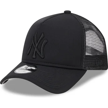 Šiltovka zaoblená čierna snapback 9FORTY A Frame All Day New York Yankees MLB New Era