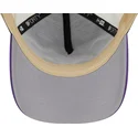 beige-violette-9forty-a-frame-all-day-trucker-cap-der-los-angeles-lakers-nba-von-new-era
