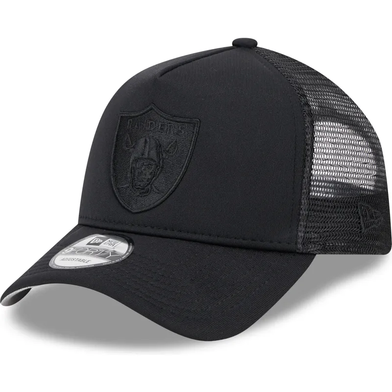 siltovka-zaoblena-cierna-snapback-9forty-a-frame-all-day-las-vegas-raiders-nfl-new-era
