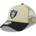 siltovka-zaoblena-bezova-snapback-9forty-a-frame-all-day-las-vegas-raiders-nfl-new-era