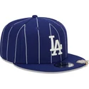 cap-rovna-blue-snapback-9fifty-pinstripe-visor-clip-los-angeles-dodgers-mlb-new-era