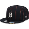 cap-rovna-navy-blue-snapback-9fifty-pinstripe-visor-clip-detroit-tigers-mlb-new-era