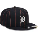cap-rovna-navy-blue-snapback-9fifty-pinstripe-visor-clip-detroit-tigers-mlb-new-era