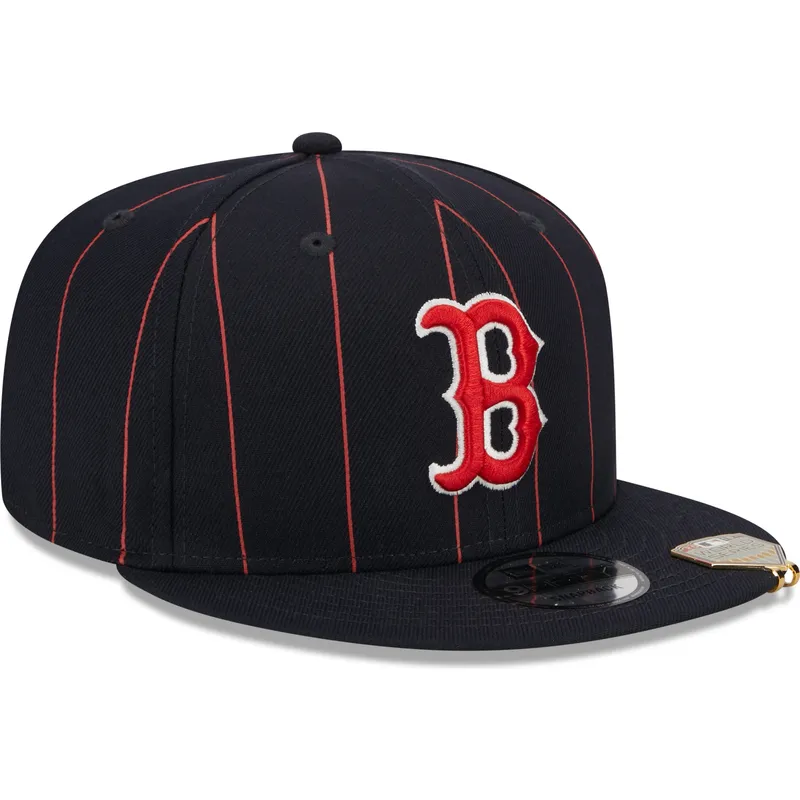 siltovka-rovna-tmavomodra-snapback-9fifty-pinstripe-visor-clip-boston-red-sox-mlb-new-era