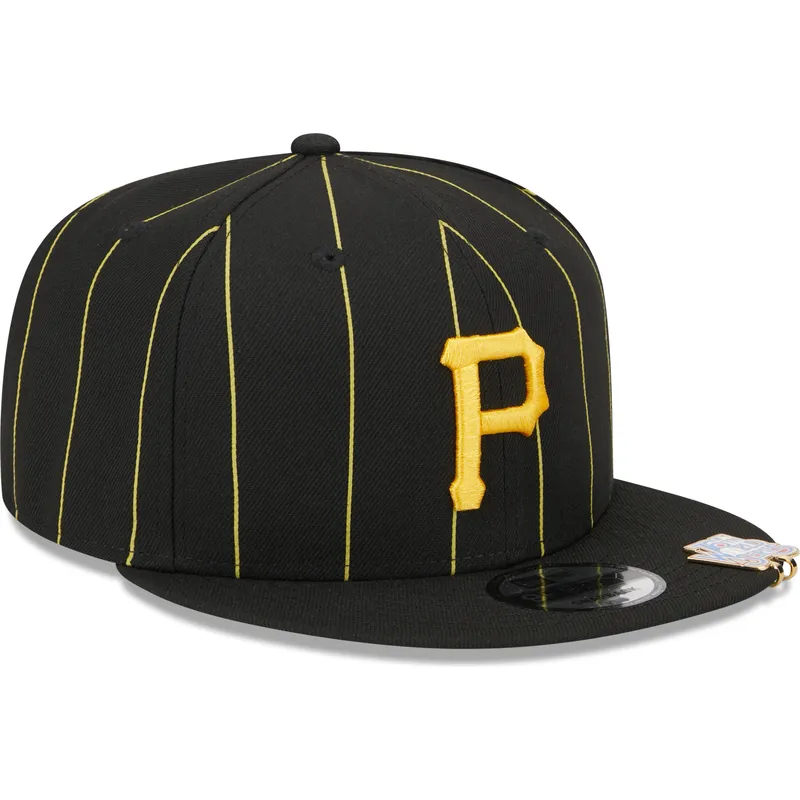 cap-rovna-black-snapback-9fifty-pinstripe-visor-clip-pittsburgh-pirates-mlb-new-era