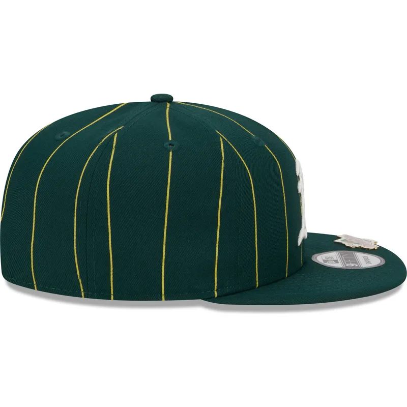 cap-rovna-green-snapback-9fifty-pinstripe-visor-clip-oakland-athletics-mlb-new-era
