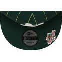 siltovky-rovna-zelena-snapback-9fifty-pinstripe-visor-clip-oakland-athletics-mlb-new-era