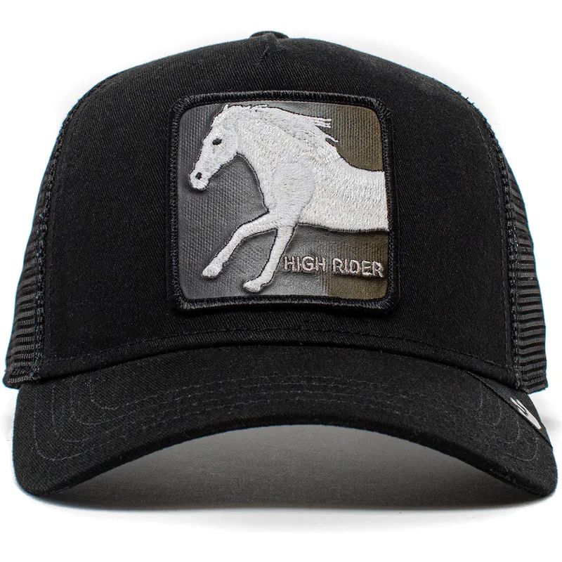siltovka-zaoblena-cierna-snapback-high-rider-ride-high-the-farm-goorin-bros