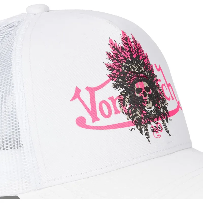 siltovka-zaoblena-biely-snapback-ind-w-von-dutch