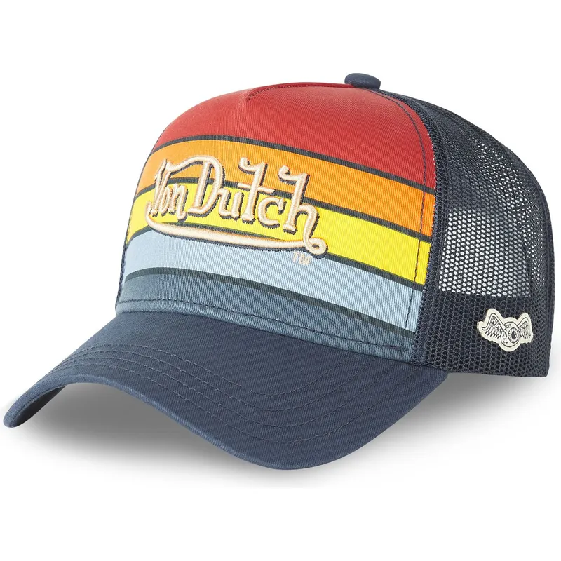 siltovka-zaoblena-tmavomodra-snapback-sun-von-dutch