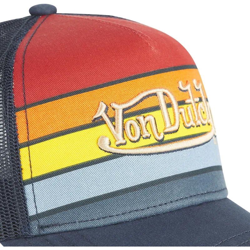 siltovka-zaoblena-tmavomodra-snapback-sun-von-dutch
