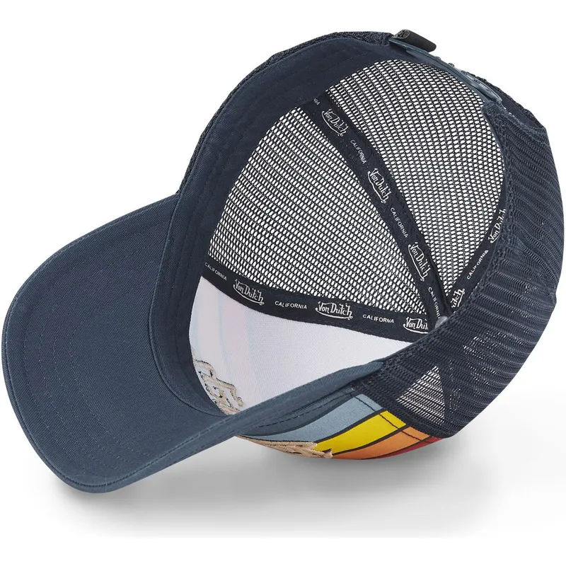 siltovka-zaoblena-tmavomodra-snapback-sun-von-dutch