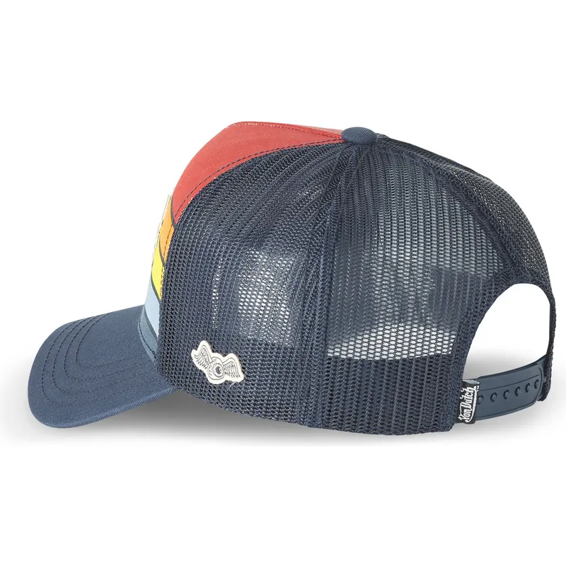 siltovka-zaoblena-tmavomodra-snapback-sun-von-dutch