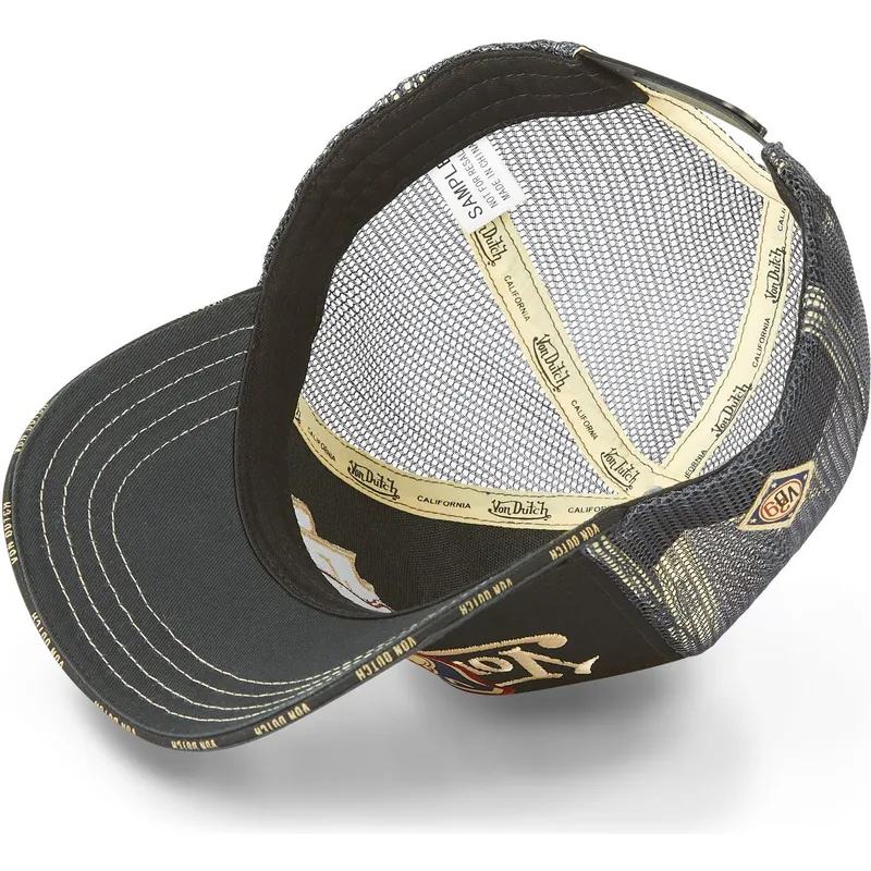 siltovky-zaoblena-kamionista-cierna-snapback-von-dutch