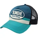 siltovka-zaoblena-zelena-snapback-powered-by-kimoa