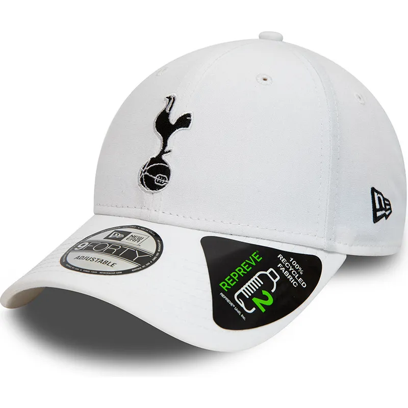 cap-zaoblena-white-adjustable-strap-9forty-repreve-tottenham-hotspur-football-club-premier-league-new-era