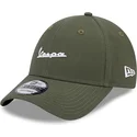 new-era-curved-brim-9forty-seasonal-vespa-piaggio-green-adjustable-cap