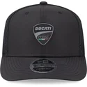 new-era-9fifty-stretch-snap-ripstop-ducati-motor-motogp-black-trucker-hat