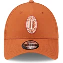 siltovka-zaoblena-oranzova-nastavitelny-9forty-seasonal-ac-milan-serie-a-new-era