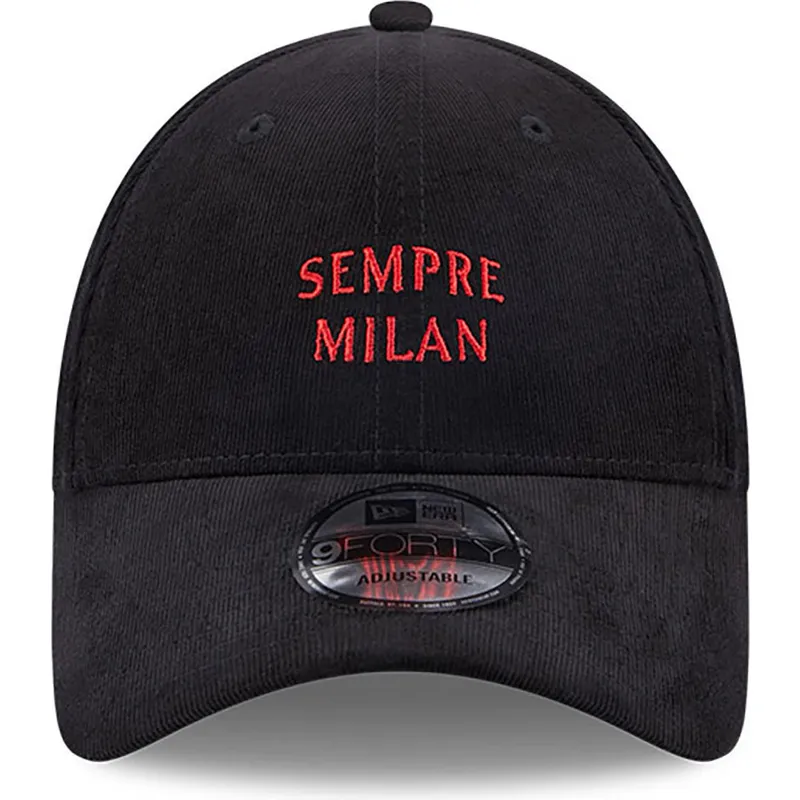 siltovka-zaoblena-cierna-nastavitelny-sempre-milan-9forty-needle-cord-ac-milan-serie-a-new-era