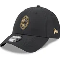 cap-zaoblena-black-adjustable-strap-dorado-9forty-ac-milan-serie-a-new-era