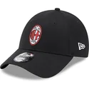 cap-zaoblena-black-adjustable-strap-9forty-core-ac-milan-serie-a-new-era