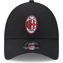 siltovky-zaoblena-cierna-nastavitelny-pasik-9forty-core-ac-milan-serie-a-new-era