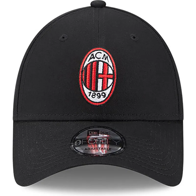 siltovky-zaoblena-cierna-nastavitelny-pasik-9forty-core-ac-milan-serie-a-new-era