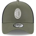 siltovka-zaoblena-zelena-snapback-a-frame-seasonal-ac-milan-serie-a-new-era
