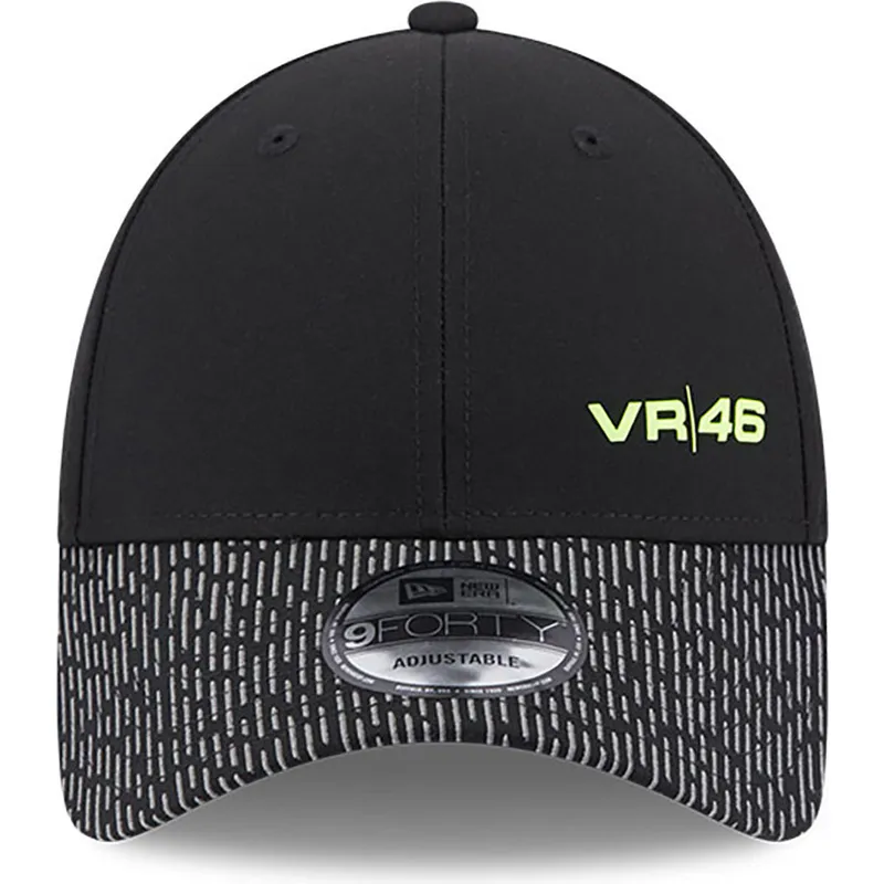 schwarze-verstellbare-curved-cap-9forty-reflective-visor-von-valentino-rossi-vr46-motogp-von-new-era