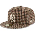siltovka-rovna-hneda-upravena-59fifty-harris-tweed-new-york-yankees-mlb-new-era
