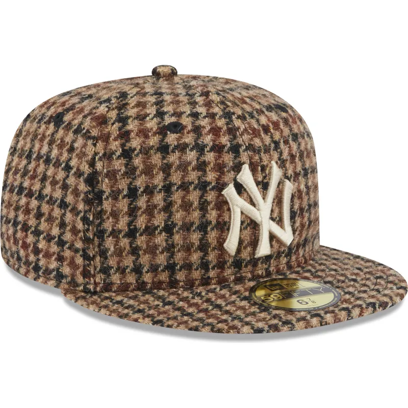 siltovky-rovna-hneda-upraveny-59fifty-harris-tweed-new-york-yankees-mlb-new-era